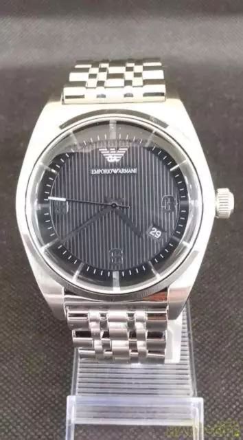 EMPORIO ARMANI AR-0369 Herren Quarz Analog Uhr EUR 147,93 - PicClick DE