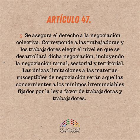 Cristin Dorador Ortiz on Twitter Artículo 47 Derechos de las