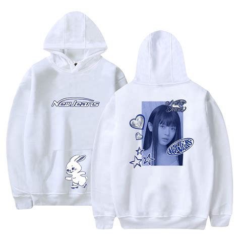 New Jeans Kpop Merch 2023 New Logo Harajuku Hoody Autumn/Winter Hoodies ...