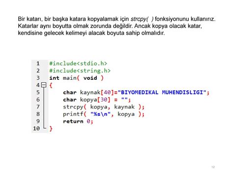 C Programlama Yrd Doç Dr Ziynet PAMUK BMM211 H12 ppt indir