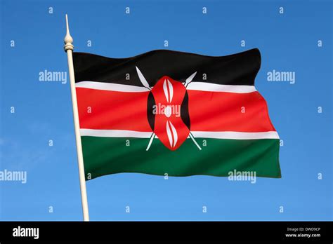 Kenya Flag Hi Res Stock Photography And Images Alamy