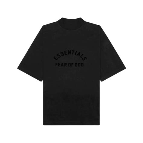 Fear Of God Essentials T Shirt Jet Black Mộc Phù Sinh