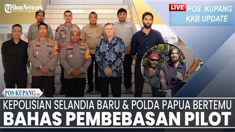 Live Kkb Kepolisian Selandia Baru Datangi Polda Papua Bahas