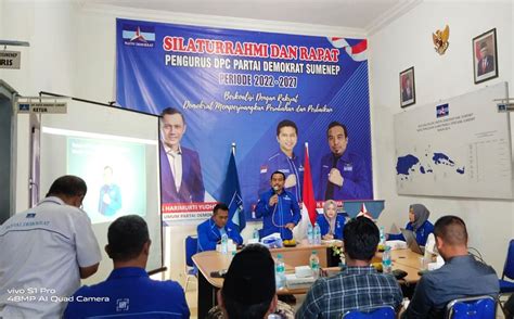 Kepengurusan DPC Demokrat Sumenep 2022 Diisi Sejumlah Tokoh