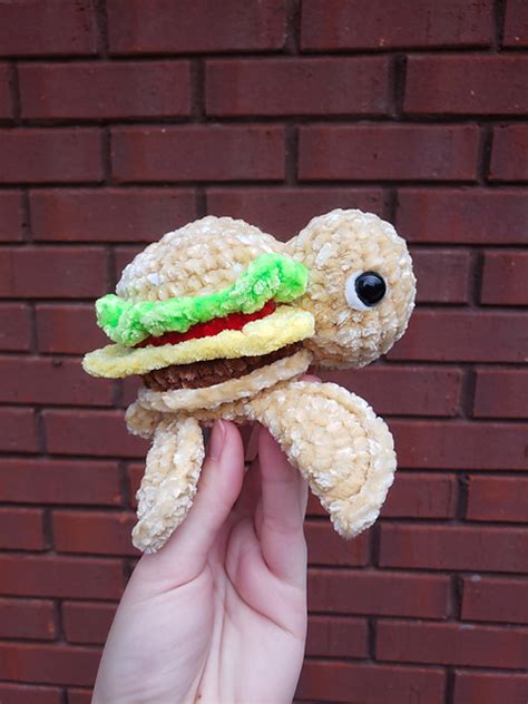 Ravelry Burger Turtle Pattern By Megan Fetzer