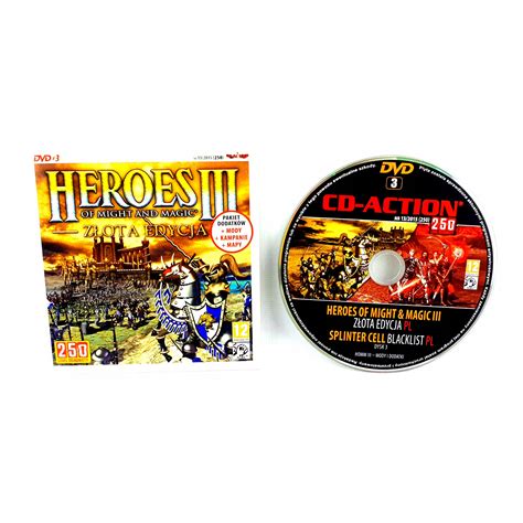 Heroes Of Might And Magic Iii 3 ZŁota Edycja 4 Dodatki Polska Wersja Pl Stan Używany 370 Zł