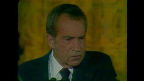 Aug. 8, 1974: Nixon's resignation speech Video - ABC News