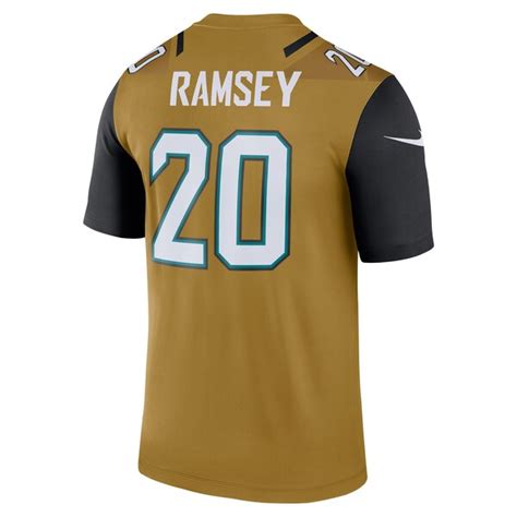 Men's Jacksonville Jaguars Jalen Ramsey Nike Bold Gold Color Rush ...