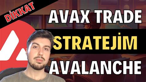 Avax Trade Stratejim Bu Bölgeri İzliyorum Avalanche Avax Coin Teknik