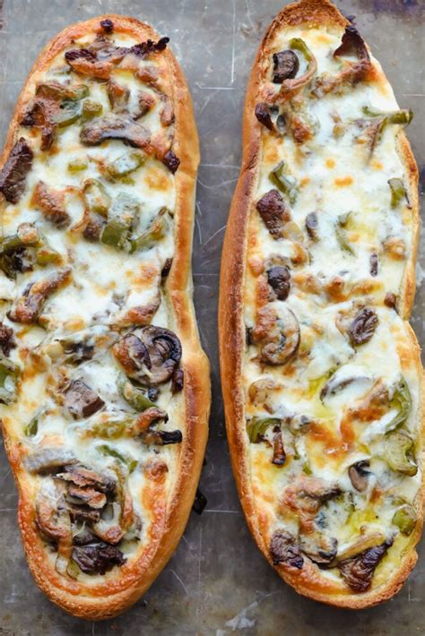 Philly Cheese Steak Cheesy Bread Yummy Recipe