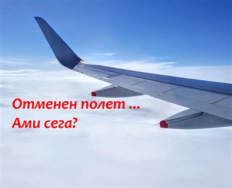 Отменен полет – какво да направим и как да си потърсим правата ...