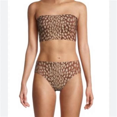 Robin Piccone Swim Nwt Robin Piccone Bambi Bandeau Bikini Top