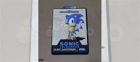 Картридж Sonic the Hedgehog 1 Sega Сега Оригинал купить в Санкт ...
