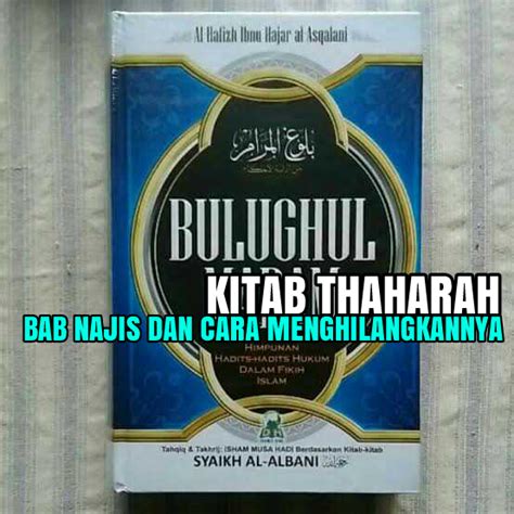 KITAB THAHARAH BAB NAJIS DAN CARA MENGHILANGKANNYA SantriKuliah