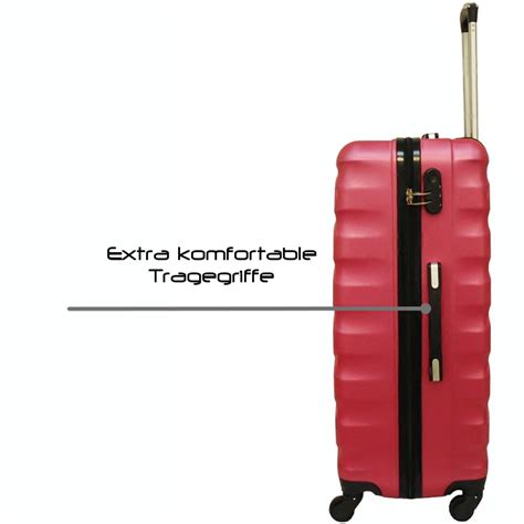 I I Hartschalen Reisekoffer QTC MAILAND A Trolley M 55cm Boardcase