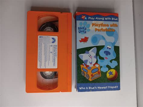 Blues Clues Playtime With Periwinkle Vhs 2001 Nick Jr 97368399433