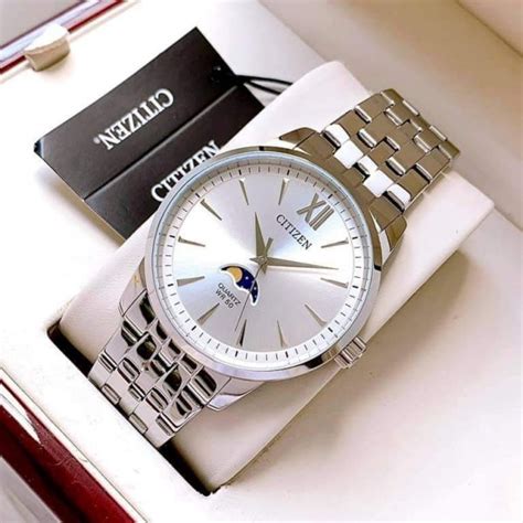 ĐỒNG HỒ NAM CITIZEN QUARTZ WR 50 MOONPHASE AK5000-54A