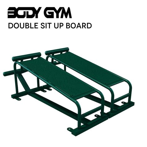 Double Sit Up Board Afo A Body Gym Alat Fitness Outdoor Gym Otot