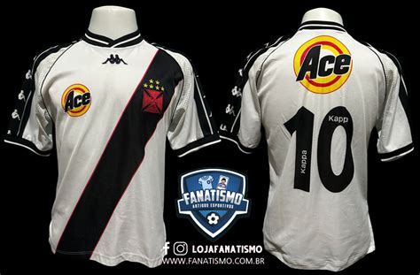 Camisa Do Vasco Oficial I Kappa Fanatismo