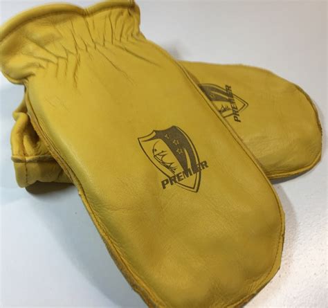 Leather Chopper Mittens Custom Engraved Branded Leather Etsy