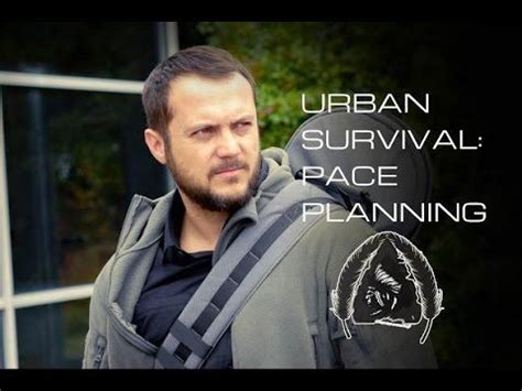 Urban Survival Pace Planning Black Scout Tutorials Survival Urban