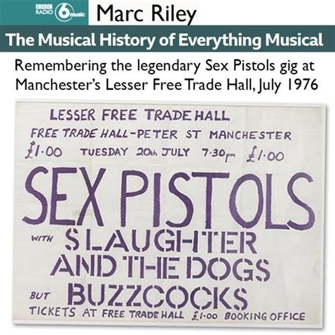 Listen To Music Albums Featuring Remembering The Legendary Sex Pistols Gig At Manchester S