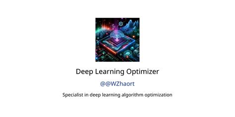 Deep Learning Optimizer Gpts Features And Functions Examples And