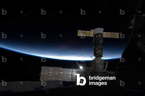 Image of Sunrise on the International Space Station - Sunrise and ISS