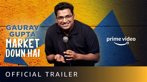 Gaurav Gupta Market Down Hai Official Trailer New Stand Up Comedy