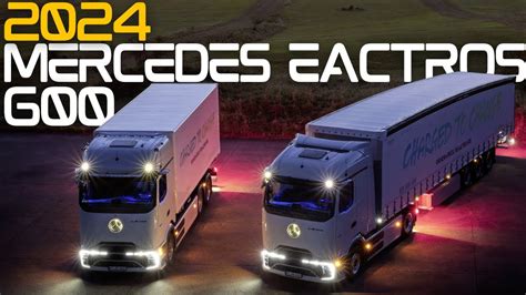 Mercedes Eactros Electric Semi Debuts With Mile Range