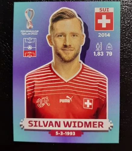 Figurita Mundial Qatar 2022 Azul Europea Silvan Widmer En Venta En