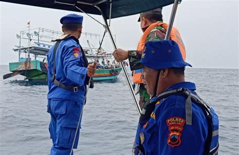 Kapal Nelayan Pemalang Teggelam Di Perairan Larangan Tegal Abk