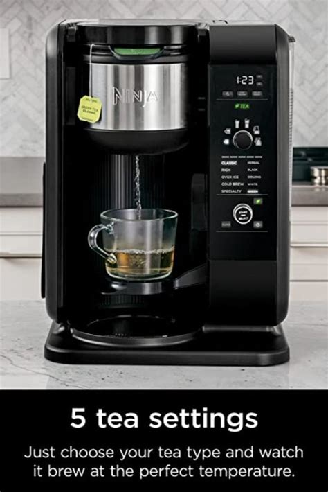 Ninja CP Hot And Cold Brewed System Tea Coffee Maker With Auto IQ Sizes Styles