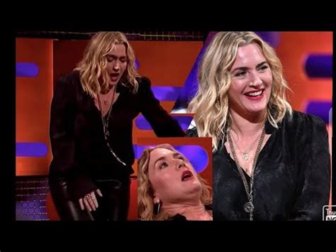 Kate Winslet Reveals She Almost Had A Bathroom Emergency While Naked On Stage Youtube