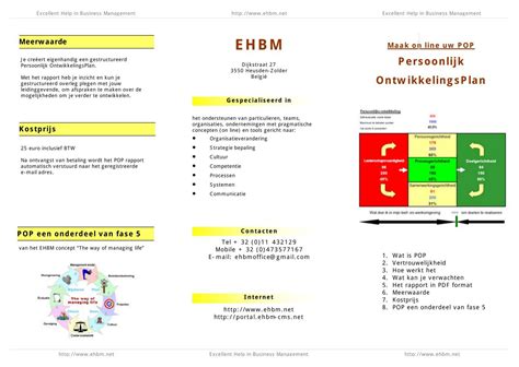 Persoonlijk Ontwikkelingsplan Ehbm Office