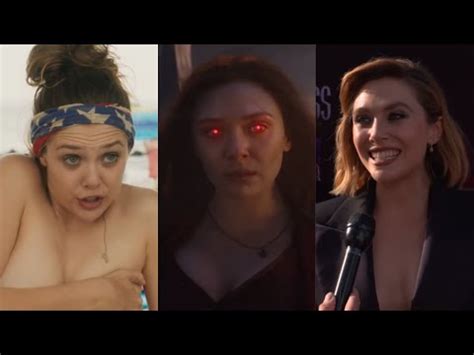 ELIZABETH OLSEN HOT COMPILATION YouTube