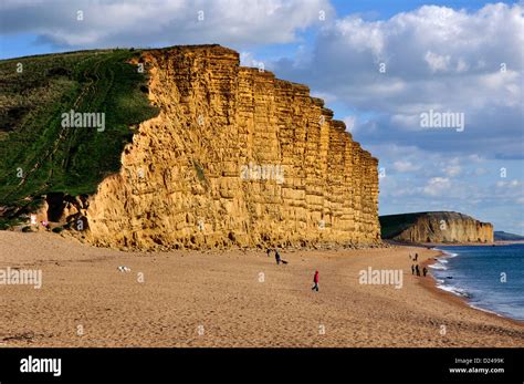 west bay dorset Stock Photo - Alamy