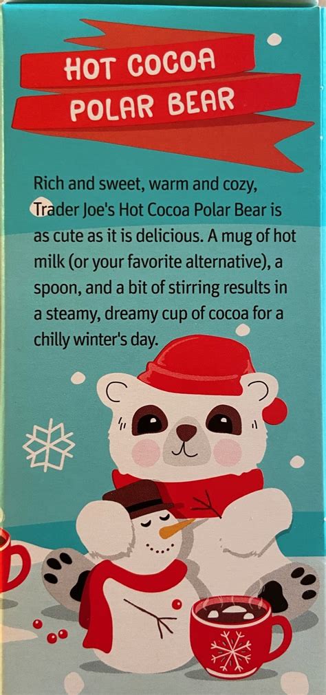 Trader Joe S Hot Cocoa Polar Bear Review Club Trader Joe S