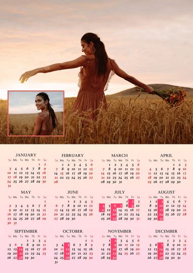 Custom Calendar Maker | 250+ Templates | Free Trial