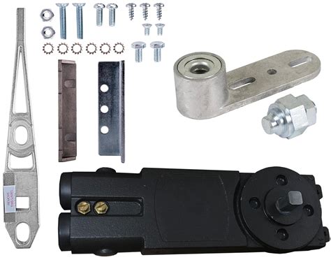 Us Aluminum Ohcc Concealed Closer Side Load Kit With Center Hung