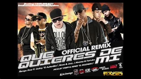 Que Quieres De Mi Remix YouTube