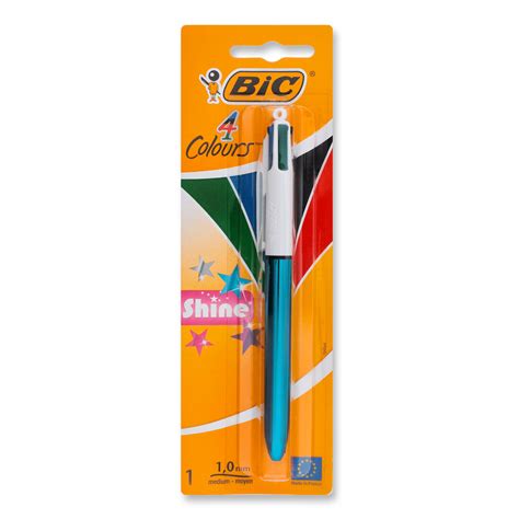 Ручка BIC Shine 4 Colours шт – онлайн-супермаркет «Сільпо»