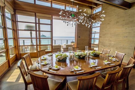 Nobu Private Dining Room At Nobu Ryokan Malibu Hotel In In Malibu Ca