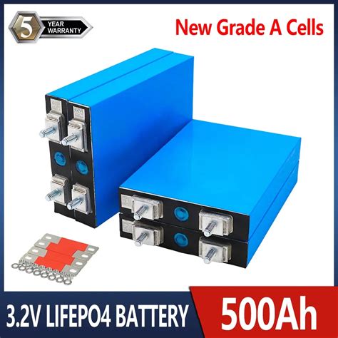 Neue V Ah St Ck Lifepo Lithium Eisen Phosphat Akku Diy V