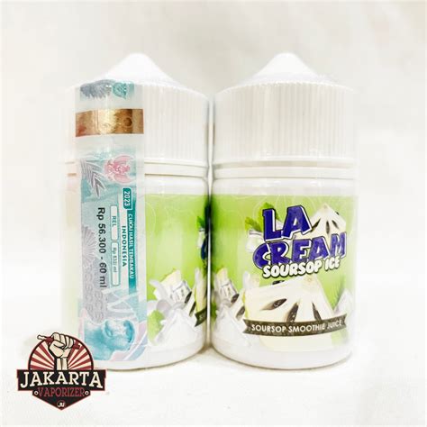 Jual La Cream Soursop Ice Ml Mg Mg By Levica Juice Shopee Indonesia