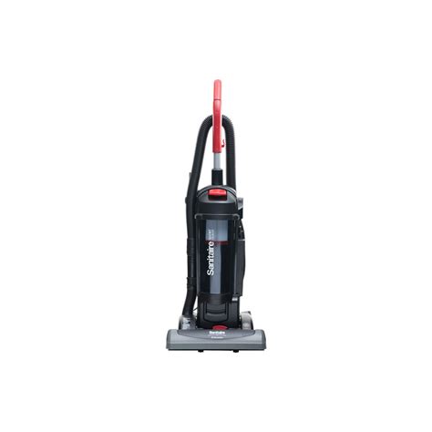 Bagless Upright Vacuum, Sanitaire, HEPA Filter, Force Quiet Clean, SC5845B