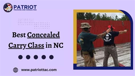 Ppt Get The Best Concealed Carry Class In Nc Powerpoint Presentation