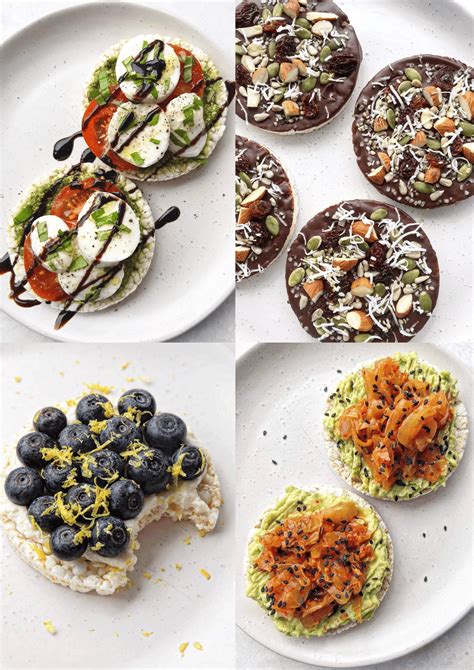 Delicious Healthy Rice Cake Topping Ideas Nourish Tempt