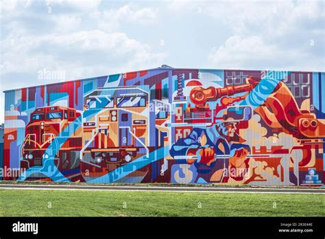 Kansas city missouri mural hi-res stock photography and images - Alamy