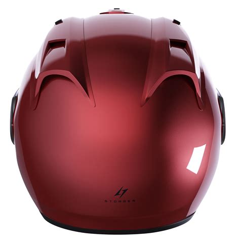 Casque Stormer Sun Evo 2 0 Calm Red Metal Matt Jet 2206